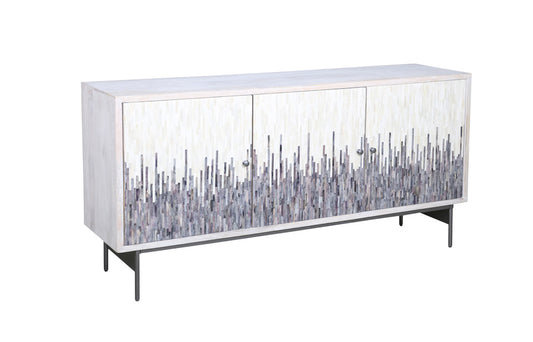 Bassett Mirror - Zooey Server in White Wash Mango - 6067-DR-576 view 1