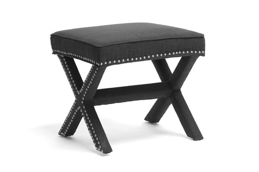 Baxton Studio - 0 Bench - BH-63907-Grey view 1