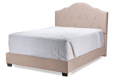 Baxton Studio - 0 King Size Bed - CF8610-King-Brown view 1