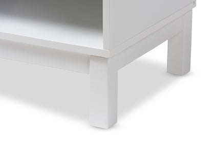 Baxton Studio - 0 Nightstand - HNS01-White-NS view 8