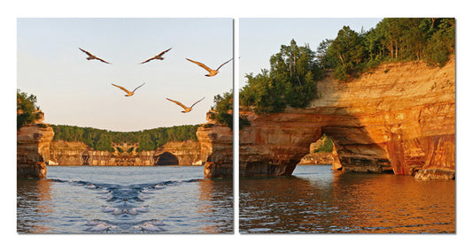 Baxton Studio - 0 Print Triptych - AF-1087AB view 1
