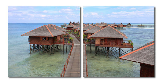 Baxton Studio - 0 Print Triptych - VC-2070AB view 1