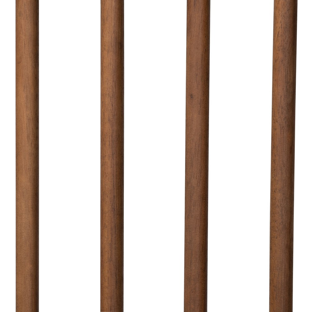 Baxton Studio - Abel Full Size Bed in Walnut Brown - MG0064-Walnut-Full view 6