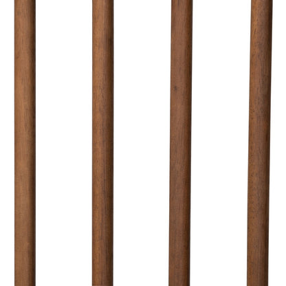 Baxton Studio - Abel Full Size Bed in Walnut Brown - MG0064-Walnut-Full view 6