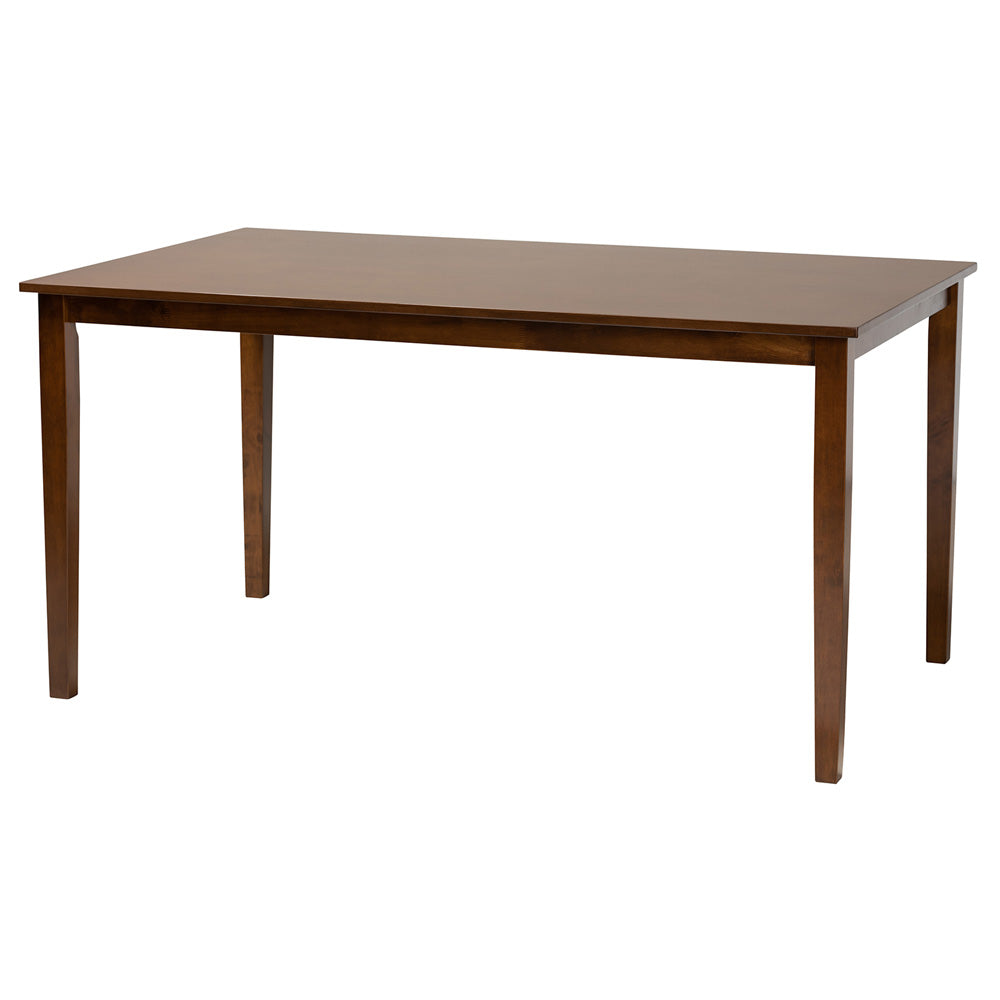 Baxton Studio - Abigail Dining Set in Grey/Walnut Brown - RH391C-Grey/Walnut-6PC Dining Set view 4