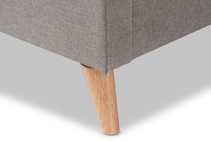 Baxton Studio - Adelaide King Size Bed - CF8862-Light Grey-King view 6