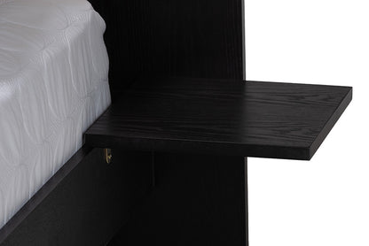 Baxton Studio - AdriaNo Queen Size Bed - MG0222-2-Black/Beige-Queen view 6