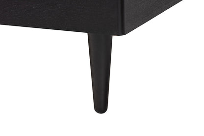 Baxton Studio - AdriaNo Queen Size Bed - MG0222-2-Black/Beige-Queen view 7