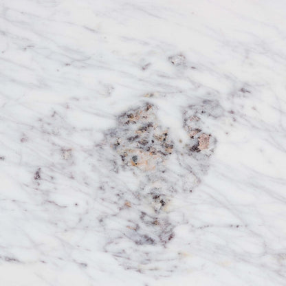 Baxton Studio - Akanji Coffee Table in Marble White/Gold - FUR6885-Natural Marble Top Square-CT view 4