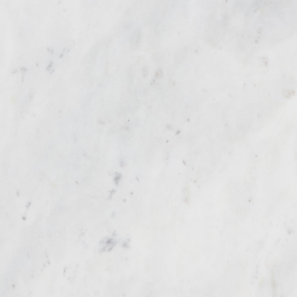 Baxton Studio - Akanji End Table in Marble White/Gold - FUR6895-Marble Top Hammer Iron-ET view 5