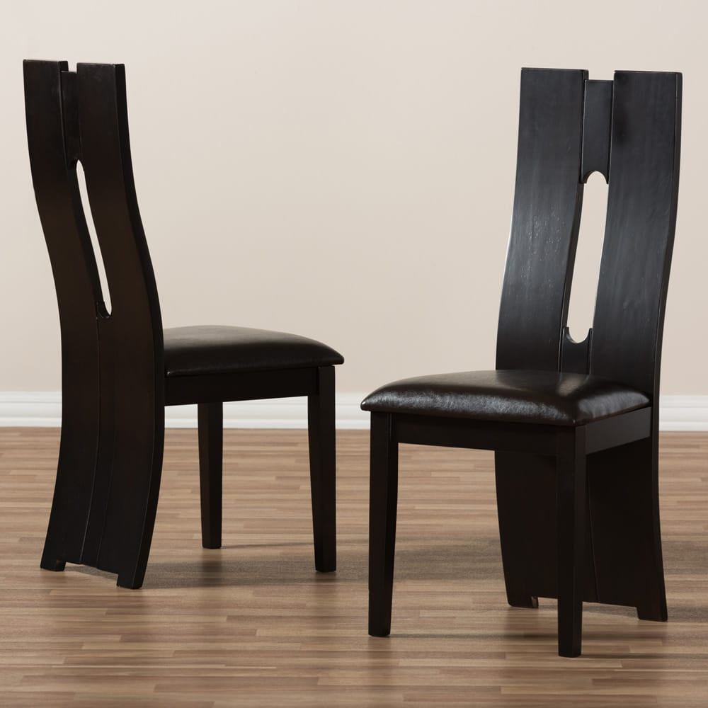 Baxton Studio - Alani Set of 2 Dining Chairs in Dark Brown - RH5509C-Dark Brown-DC view 6