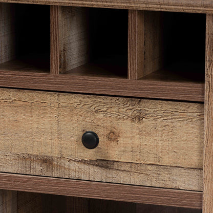 Baxton Studio - Albert Sideboard in Brown - BH-001-Yosemile Oak-Buffet view 5