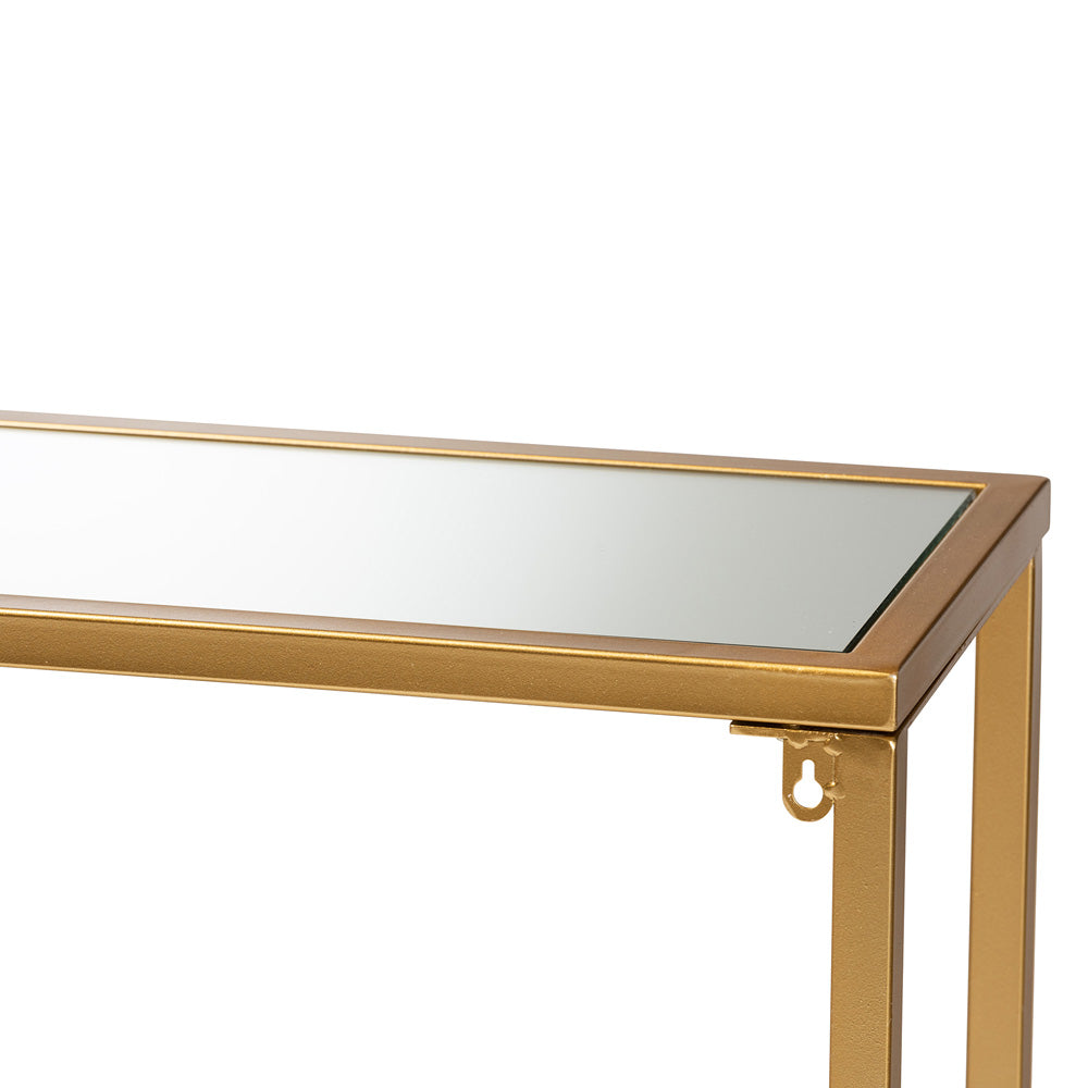 Baxton Studio - Alessa Console Table in Gold - JY20A254-Gold-Console view 5