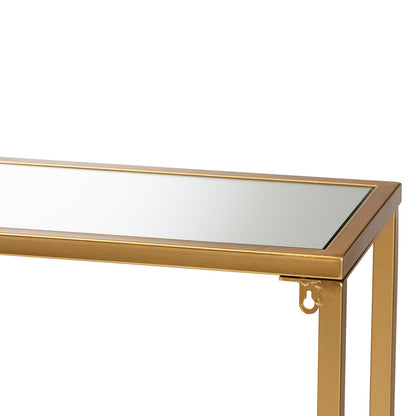Baxton Studio - Alessa Console Table in Gold - JY20A254-Gold-Console view 5