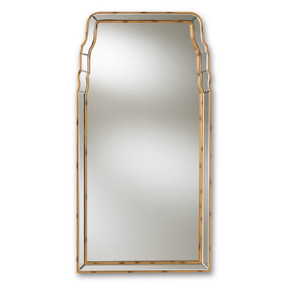 Baxton Studio - Alice Mirror in Antique Gold - RXW-8011 view 1