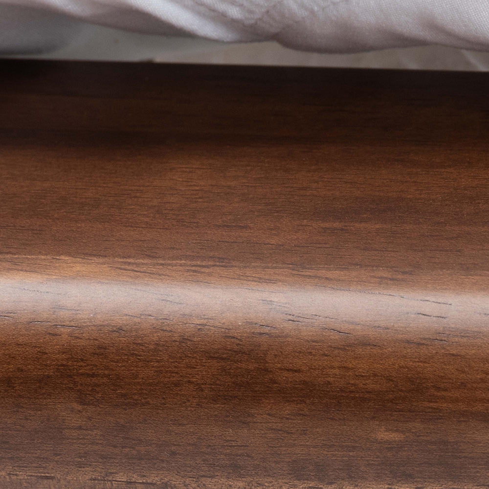 Baxton Studio - Alivia Queen Size Bed in Walnut Brown - SW8539-Walnut-Queen view 5