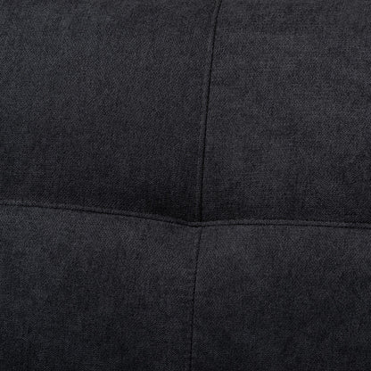 Baxton Studio - Allister Sofa in Dark Grey - J1453-Dark Grey-SF view 5
