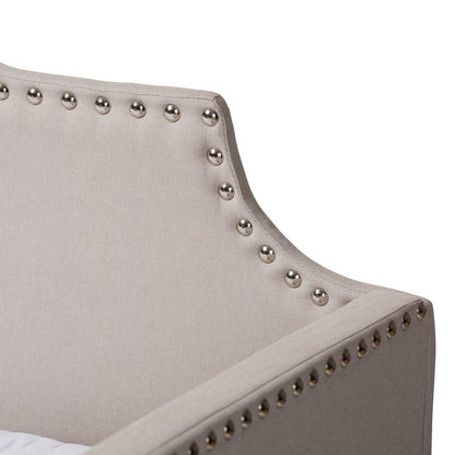 Baxton Studio - Ally Daybed in Beige - Ally-Beige-Daybed view 6