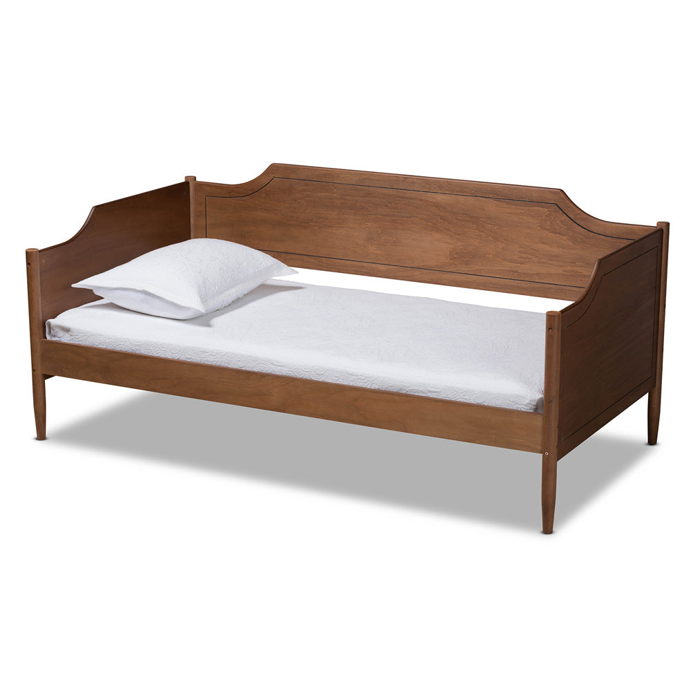 Baxton Studio - Alya Daybed in Walnut - MG0016-1-Walnut-Daybed view 1