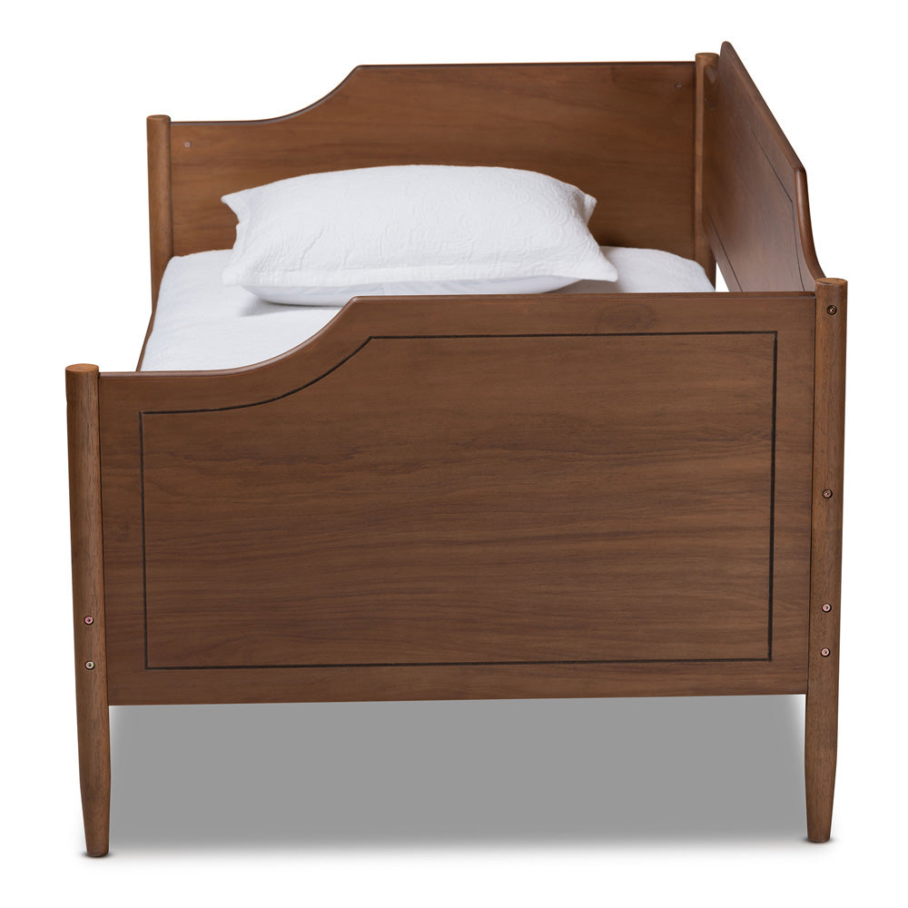 Baxton Studio - Alya Daybed in Walnut - MG0016-1-Walnut-Daybed view 2