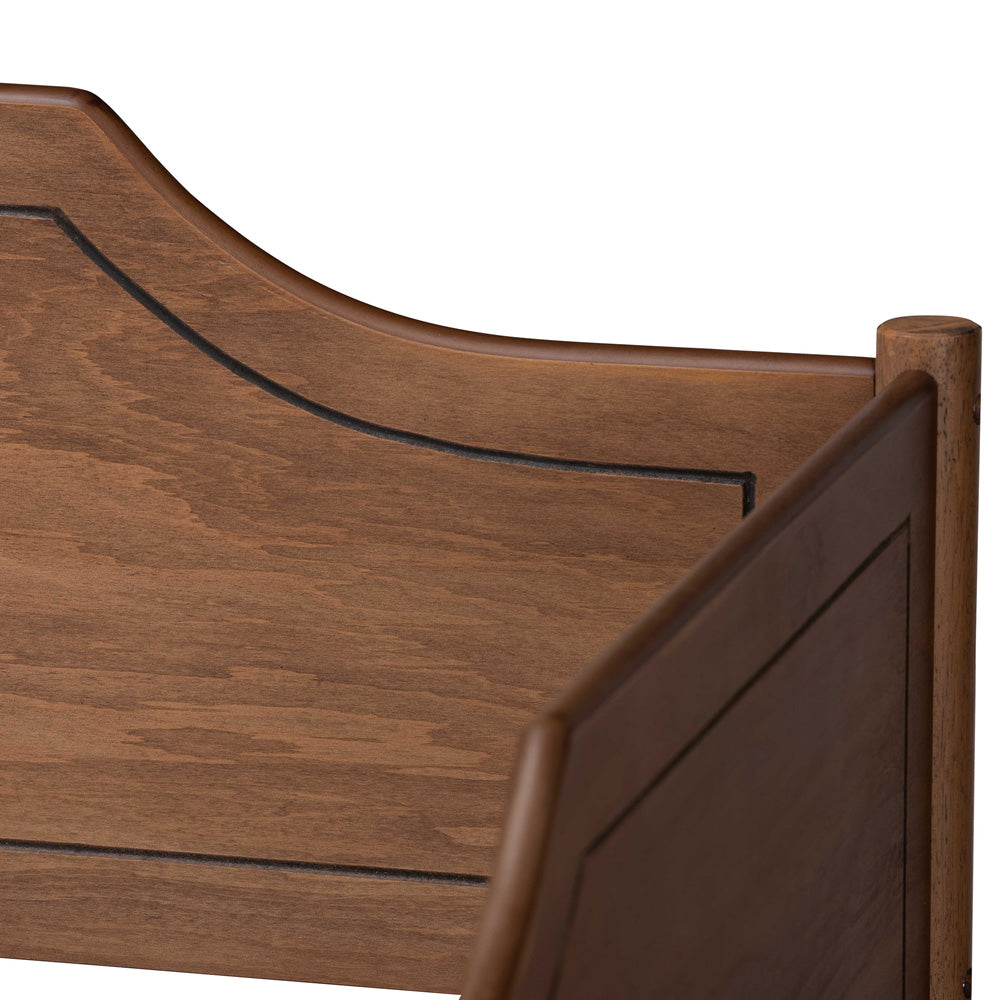 Baxton Studio - Alya Daybed in Walnut - MG0016-1-Walnut-Daybed view 4