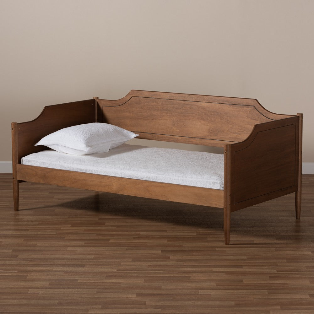 Baxton Studio - Alya Daybed in Walnut - MG0016-1-Walnut-Daybed view 7