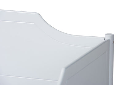Baxton Studio - Alya Daybed - MG0016-1-White-Daybed view 4