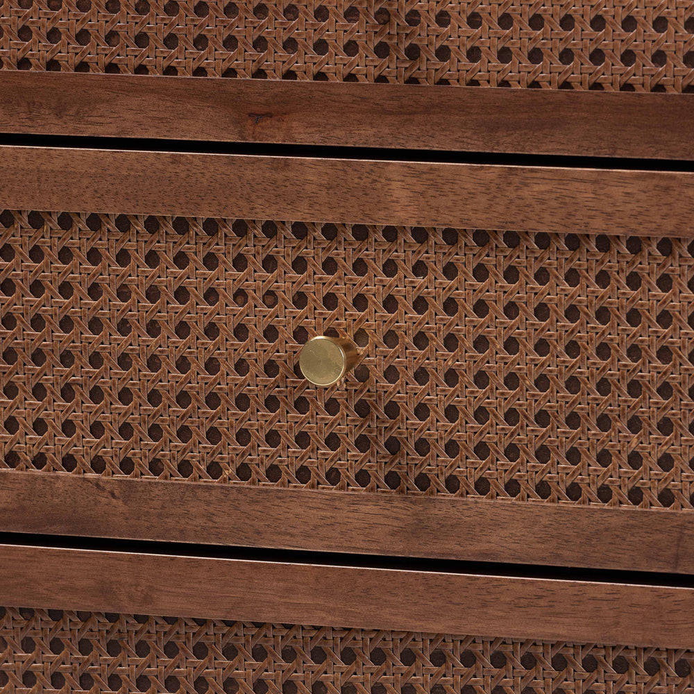Baxton Studio - Alyssa Dresser in Walnut Brown - SW8000-86D6D-Walnut-Dresser view 5