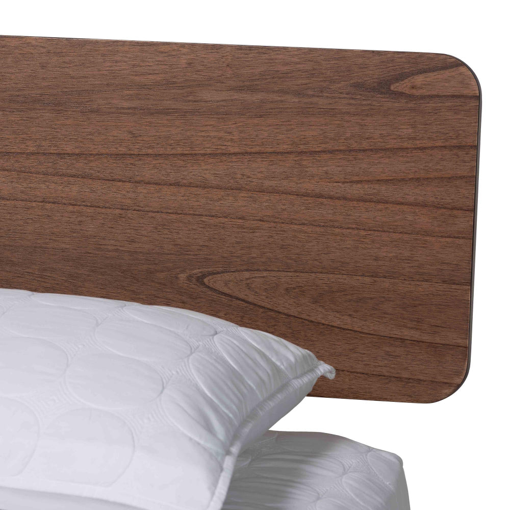 Baxton Studio - Alyssa King Bedroom Set in Walnut Brown - SW8598-Walnut-3PC King Bedroom set view 7