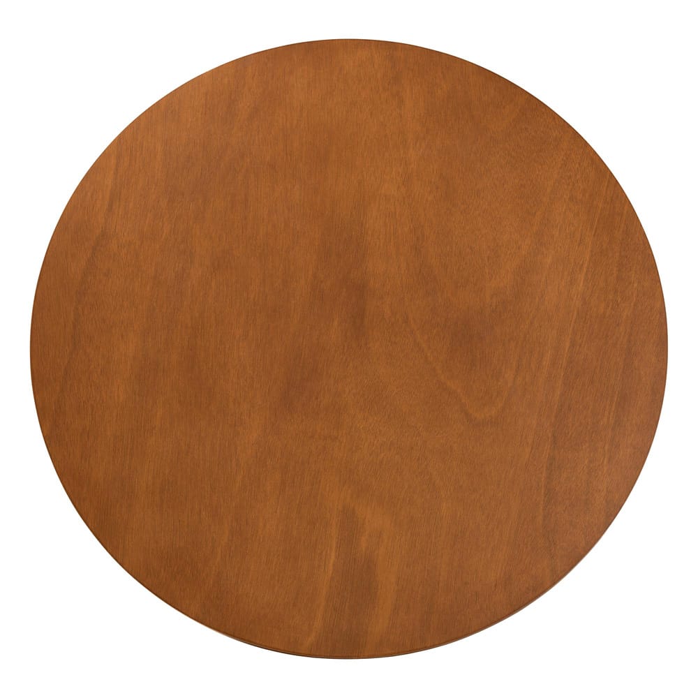 Baxton Studio - Ana Dining Set in Grey/Walnut Brown - Ana-Grey/Walnut-5PC Dining Set view 4