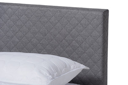 Baxton Studio - Aneta King Size Bed - CF9014-Grey-King view 4
