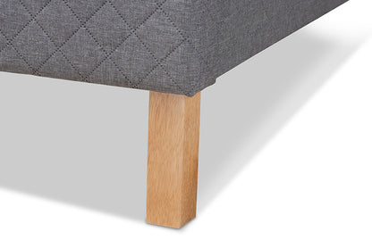 Baxton Studio - Aneta King Size Bed - CF9014-Grey-King view 6