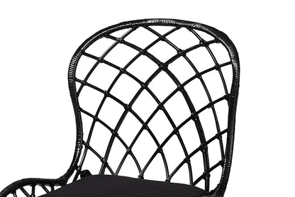 Baxton Studio - Aniceta Dining Set - KYG013C-Black-7PC Dining Set view 7
