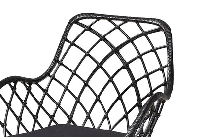 Baxton Studio - Aniceta Dining Set - KYG013C-Black-7PC Dining Set view 8