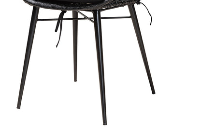 Baxton Studio - Aniceta Dining Set - KYG013C-Black-7PC Dining Set view 9