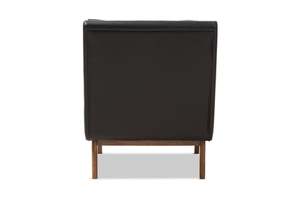 Baxton Studio - Annetha Living Room Chair - BBT5272-Pine Black-CC view 4