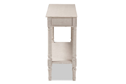 Baxton Studio - Ariella Console Table - RAM13-Whitewashed-ST view 4