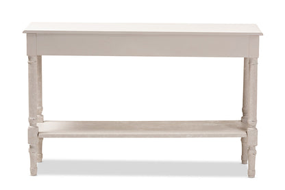 Baxton Studio - Ariella Console Table - RAM13-Whitewashed-ST view 6
