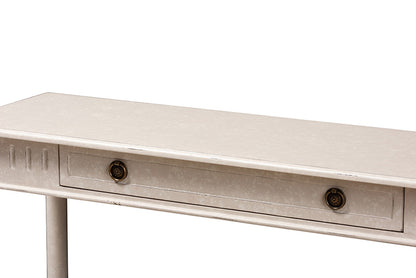 Baxton Studio - Ariella Console Table - RAM13-Whitewashed-ST view 7