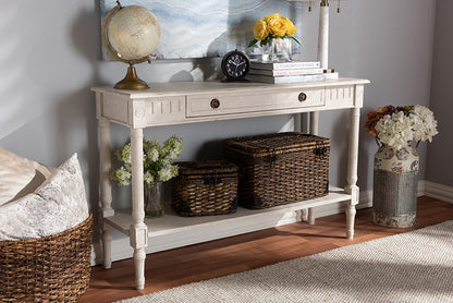 Baxton Studio - Ariella Console Table - RAM13-Whitewashed-ST view 10