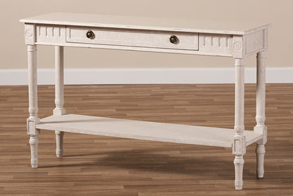 Baxton Studio - Ariella Console Table - RAM13-Whitewashed-ST view 11