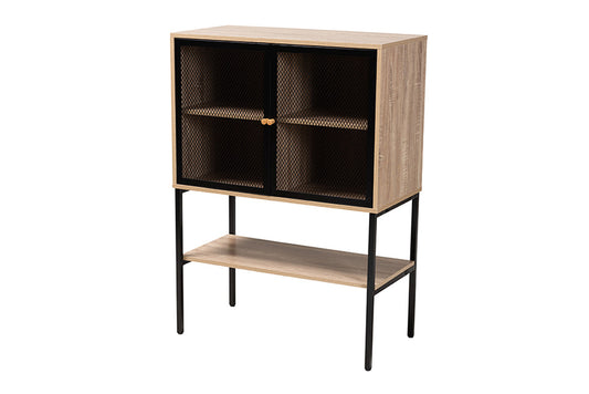 Baxton Studio - Asher Sideboard - LCF20234-Tan/Brown-Sideboard view 1