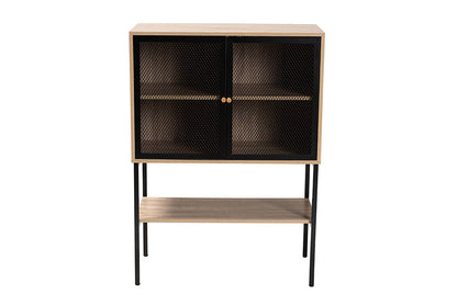 Baxton Studio - Asher Sideboard - LCF20234-Tan/Brown-Sideboard view 3
