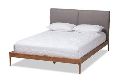 Baxton Studio - Aveneil King Size Bed - BBT6723-Grey-King view 1