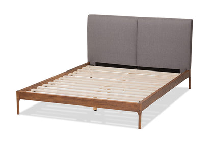 Baxton Studio - Aveneil King Size Bed - BBT6723-Grey-King view 3
