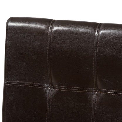 Baxton Studio - Avery Set of 2 Dining Chairs in Dark Brown - RH5991C-Dark Brown-DC view 4
