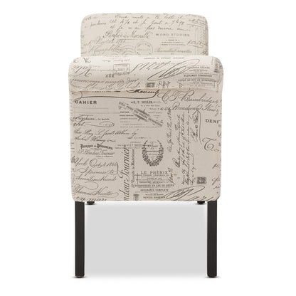 Baxton Studio - AvigNon Bench in Beige - WS-0819-Beige-L277 view 3