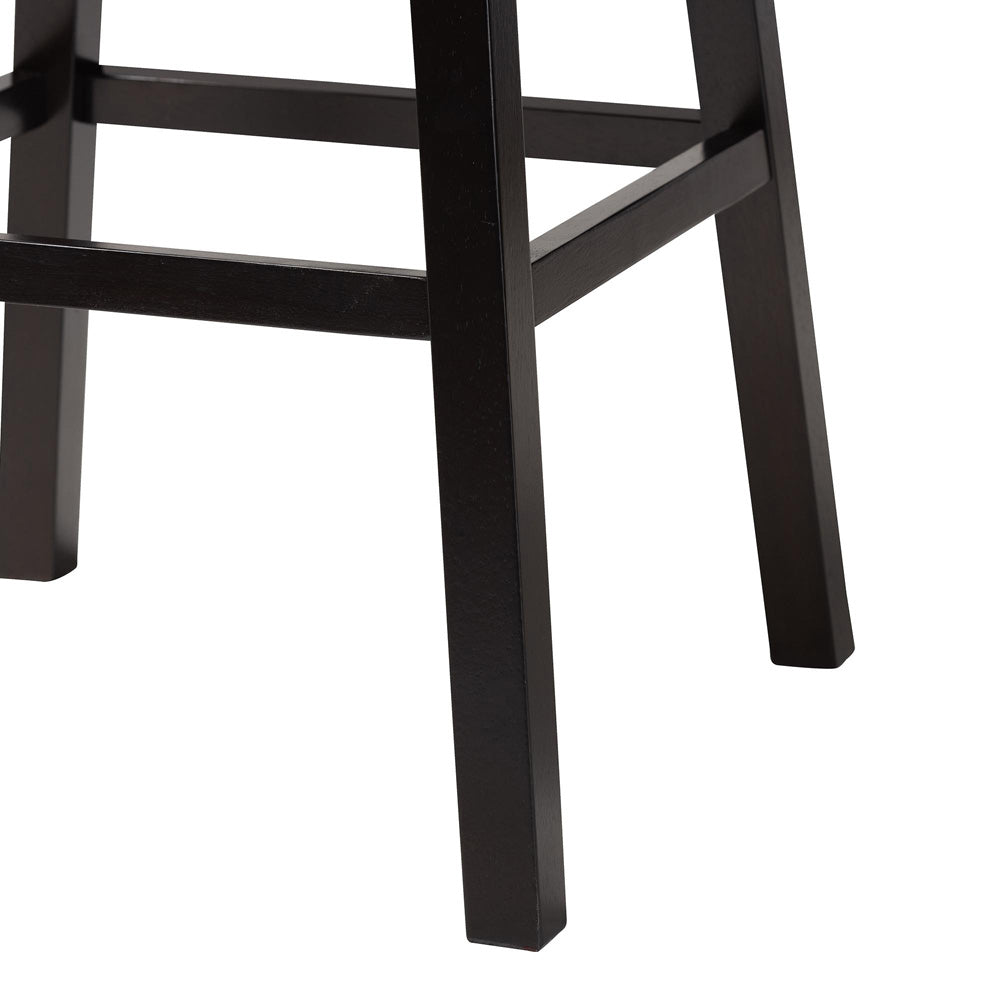 Baxton Studio - Avril Set of 2 Bar Stools in Brown - BBT5210A1-BS-Brown view 5