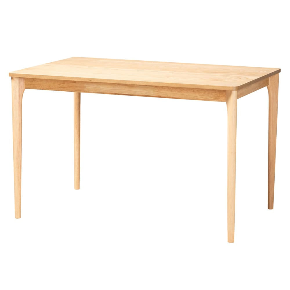 Baxton Studio - Ballerina Dining Set in Greywash/Natural Brown/Black - KYG006C-Natural Oak/Light Grey-5PC Dining Set view 3