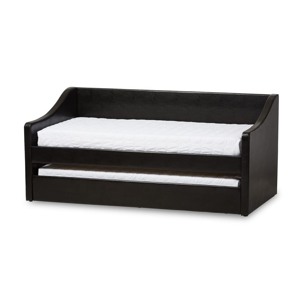 Baxton Studio - Barnstorm Daybed in Black - CF8755-Black-Day Bed view 1